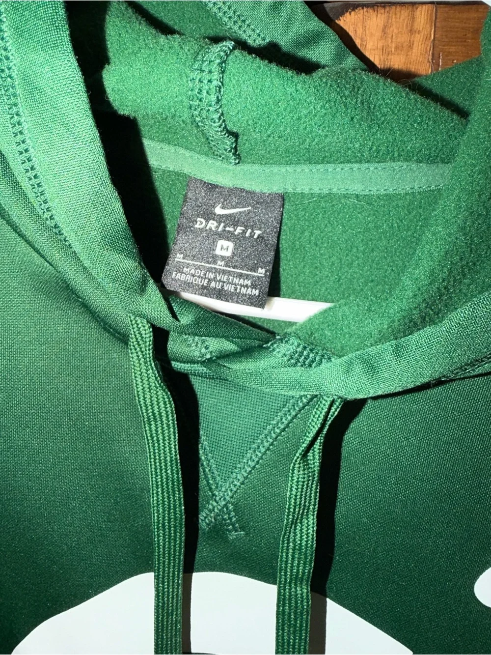 NWOT NIKE MICHIGAN STATE SPARTANS MENS GREEN CLUB FLEECE HOODIE MEDIUM